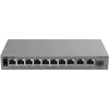 Šakotuvas Ruijie REYEE POE jungiklis RG-ES211GS-LP 8 prievadų + 2x UPLINK + 1x SFP