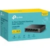 Šakotuvas TP-LINK | 5 prievadų Gigabit stalinio kompiuterio jungiklis su 4 prievadų PoE+ | LS105GP | Nevaldomas | Darbalaukis
