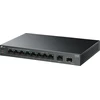 Šakotuvas TP-LINK | 10 prievadų Gigabit Desktop Switch su 8 prievadų PoE+ | LS1210GP | Nevaldomas | Darbalaukis