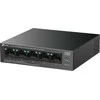 Šakotuvas TP-LINK | 5 prievadų 10/100 Mbps jungiklis su 4 prievadų PoE | LS105LP | Nevaldomas | Darbalaukis