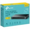 Šakotuvas TP-LINK | 9 prievadų 10/100 Mbps darbalaukio jungiklis su 8 prievadų PoE+ | LS109P | Nevaldomas | Darbalaukis | 10/100 Mbps (RJ-45) jungtys kiekis 9