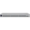Šakotuvas „Ubiquiti“ komutatorius „UniFi 24xRJ45 10G/2xSFP28 25G“, valdomas, montuojamas į stelažą, 1,3 colio jutiklinis ekranas