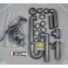 Sifonas plieninėms plautuvėms Deante ZXY_9951, Steel