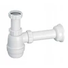McAlpine Sifonas, butelinis, didelis, 1½ x 40 mm, be spustu