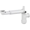 Sifonas Deante butelis Space Saver 5 / 4 "DN32 taupo erdvę su baltu plėtiniu (NHC 633K)