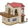 Sylvanian Families Raudonojo stogo kaimo namas Miniatiūrinis triušių namelis