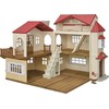 Sylvanian Families Raudonojo stogo kaimo namas Miniatiūrinis triušių namelis