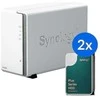 Serveris Synology DS223J+2x HAT3300-4T (2x 4TB)