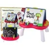 Lean Toys Piešimo lenta LeanToys 2in1, raudona