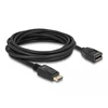 Systemas AV signalo perdavimui Delock DELOCK DisplayPort 1.2 ilgintuvas 4K 60 Hz 5 m