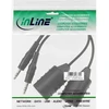 AV signalo perdavimo sistema InLine 3.5mm audio per LAN Ethernet tinklą - RJ45 - maksimaliai iki 50m, rinkinys (89002)