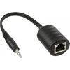 AV signalo perdavimo sistema InLine 3.5mm audio per LAN Ethernet tinklą - RJ45 - maksimaliai iki 50m, rinkinys (89002)
