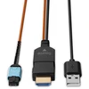 AV Ilgintuvas - LINDY MPO Šviesolaidinis HDMI 8K60 48Gbps USB Maitinimas 100 m