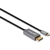 Manhattan 8K@60Hz AV signalo perdavimo sistemos USB-C į DisplayPort 1.4 adapterio laidas 3m