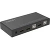 „MicroConnect“ AV signalo perdavimo sistema „Microconnect MC-HDMIKVM0201-4K Juodas KVM komutatorius