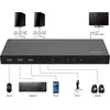 „MicroConnect“ AV signalo perdavimo sistema „Microconnect MC-HDMIKVM0201-4K Juodas KVM komutatorius