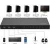 „MicroConnect“ AV signalo perdavimo sistema „Microconnect MC-HDMIKVM0401-4K Juodas KVM komutatorius