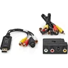 Nedis Keitiklis - analoginio vaizdo į skaitmeninį - SCART/RCA/S-Video - USB 2.0