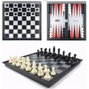 Wk Zabawki Wk Toys šachmatai 3in1 magnetiniai plastikiniai 31,5x31,5 cm WKGRA-7 17905