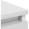 Šoninė spintelė, baltos spalvos, 80x35x76 cm, apdirbta mediena