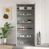 Batu skrynia 80 x 35.5 x 180 cm Apdirbta mediena Pilka