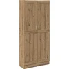 Highboard Artisan ąžuolas 82,5x30,5x185 cm inžinerinė mediena