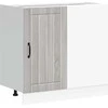 virtuvės apatinė spintelė Lucca Pilka Sonoma Engineered Wood