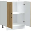 kriauklės pagrindo spintelė "Lucca" Sonoma Oak Engineered Wood