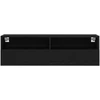 TV staliukas TV sieninė spintelė 100 x 30 x 30 cm Juodas ąžuolas