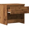 Spintelė prie lovos Old Wood 40x30x39 cm Engineered Wood