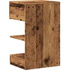 Spintelė prie lovos Old Wood 40x35x65 cm Inžinierinė mediena