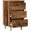 Spintelė prie lovos Old Wood 40x35x69 cm Engineered Wood