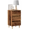 Spintelė prie lovos Old Wood 40x35x69 cm Engineered Wood