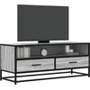TV staliukas Televizoriaus spintelė, pilka, 100x34,5x40cm, mediena/metalas