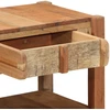 TV staliukas Televizoriaus spintelė su stalčių Ruda 83 x 33 x 46 cm