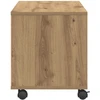 TV staliukas Televizoriaus spintelė 90 x 35 x 40.5 cm Ruda Apdirbta mediena