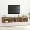 TV staliukas TV spintelių komplektas 2 vnt. Amatininkų ąžuolas
