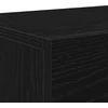 TV staliukas TV spintelių komplektas Juodas ąžuolas 150 x 30 x 50 cm