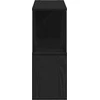 TV staliukas TV spintelių komplektas 80 x 24 x 63 cm Juodas ąžuolas