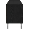 TV staliukas Televizoriaus spintelė 150 x 30 x 44,5 cm Juodas ąžuolas