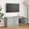 TV staliukas Televizoriaus spintelė 100 x 38 x 49 cm Pilkas Sonoma