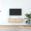 TV staliukas Televizoriaus spintelė 100 x 31 x 25,5 cm Sonoma ąžuolas