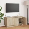 TV staliukas Televizoriaus spintelė 100 x 38 x 49 cm Sonoma ąžuolas