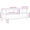 TV staliukas TV spintelių komplektas 100 x 35 x 45 cm Senovinis medis