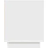 TV staliukas TV spintelė su LED lemputėmis, baltos spalvos, 160,5x41x50 cm