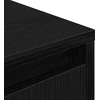 TV staliukas Televizoriaus spintelė su LED apšvietimu, juoda, 100x41x50 cm