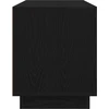 TV staliukas Televizoriaus spintelė su LED apšvietimu, juoda, 100x41x50 cm