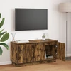 TV staliukas Televizoriaus spintelė 100 x 38 x 49 cm Rūkyta ąžuolas