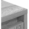 Spintelė su 2 stalčiais, pilka sonoma, 55,5x34x119,5 cm mediena