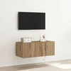 TV staliukas TV sieninė spintelė 80 x 35 x 31 cm Amatininkų ąžuolas